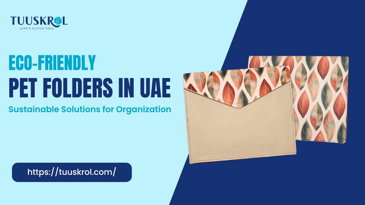 Eco-Friendly PET Folders in UAE