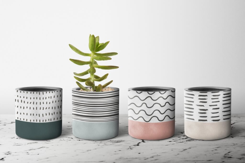ceramic plant pots